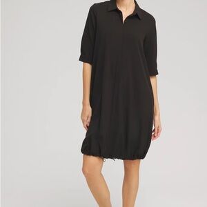 Zenergy UPF Black Bungee Dress/Chicos